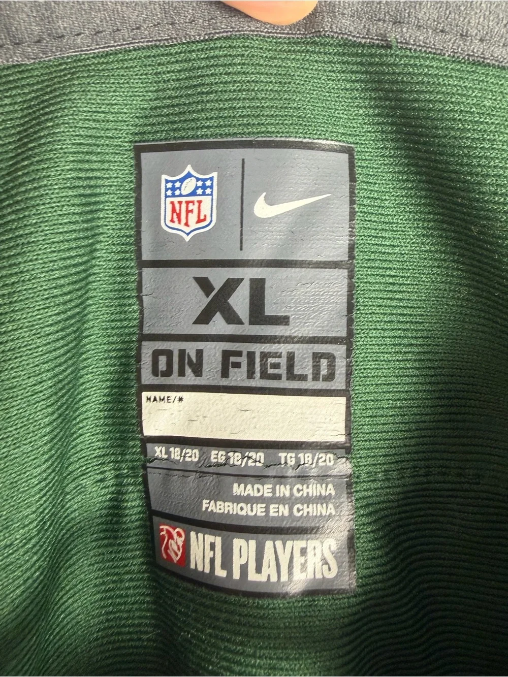Nike NFL On Field Jets Sanchez #6 Jersey – Youth XL (18/20)